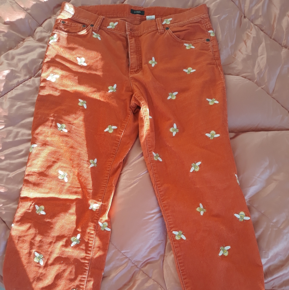 J. Crew Courduroy Bee Pants